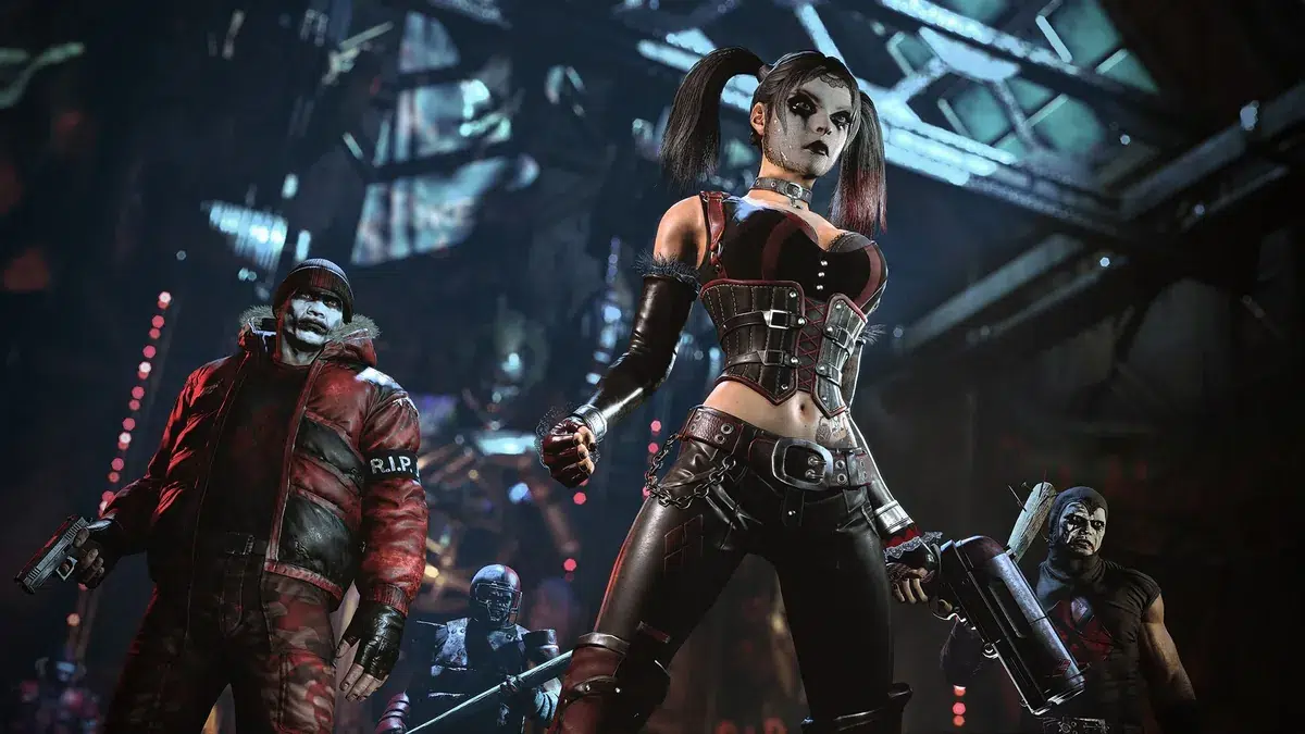 هارلی کویین و افرادش در بازی Batman: Arkham City نسخهٔ Return to Arkham