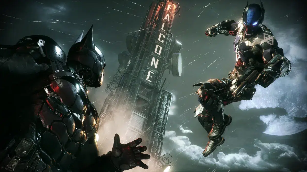 نبرد بتمن و آرکام نایت در بازی Batman: Arkham Knight