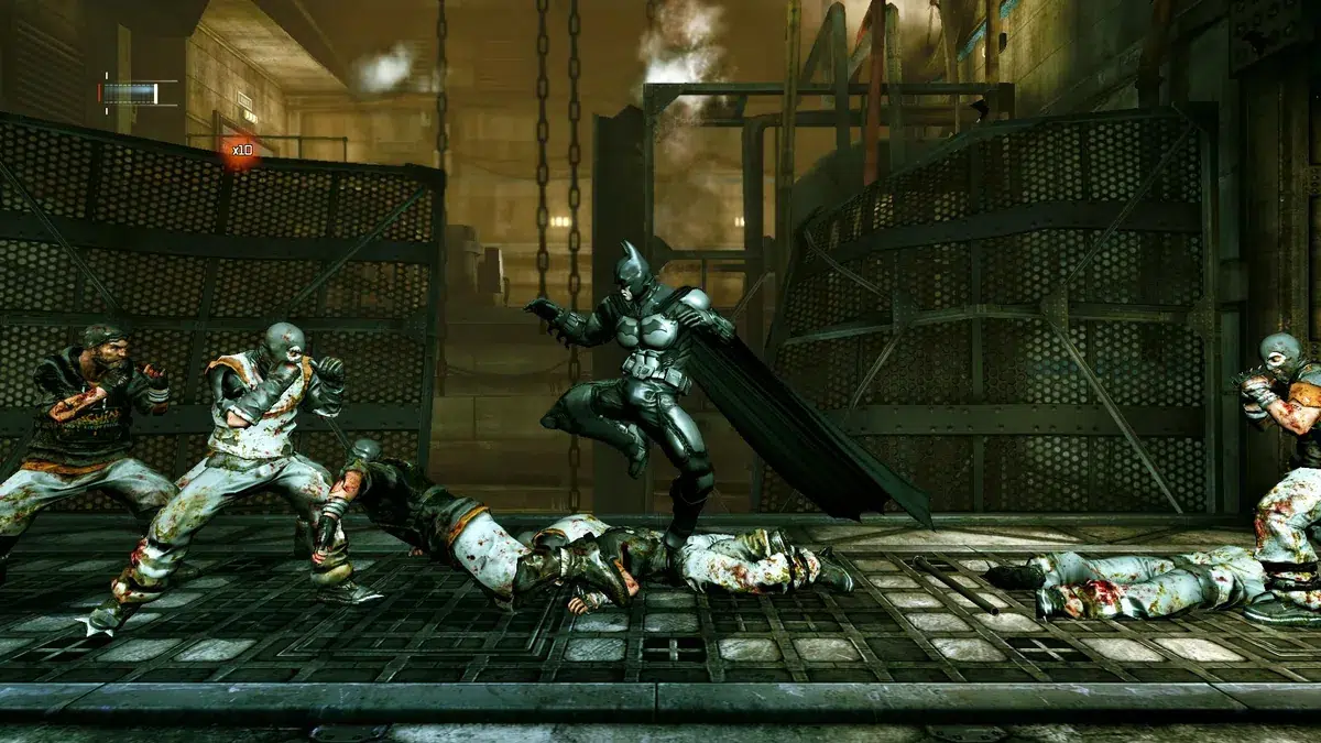 گیمپلی دوبعدی بازی Batman: Arkham Origins Blackgate در زندان بلکگیت