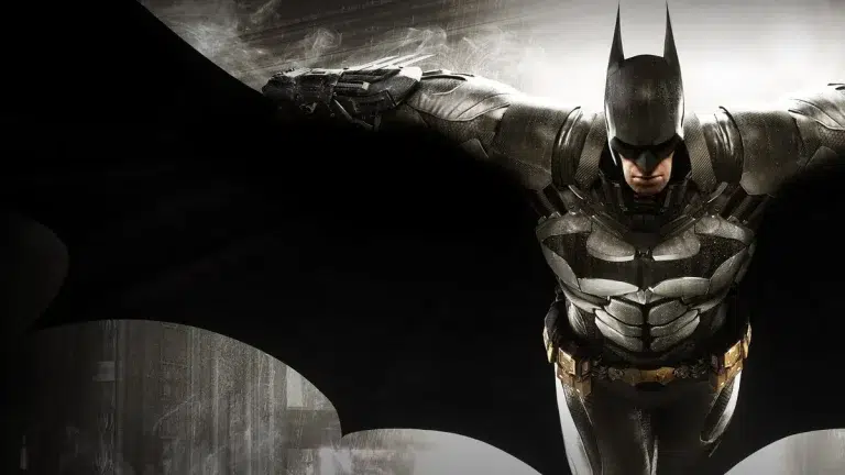 تصویر رسمی بتمن در بازی Batman: Arkham Knight، سری بتمن آرکام