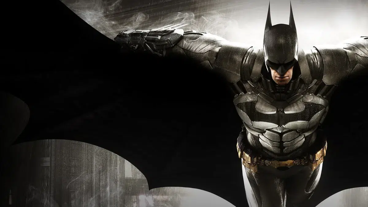 تصویر رسمی بتمن در بازی Batman: Arkham Knight، سری بتمن آرکام