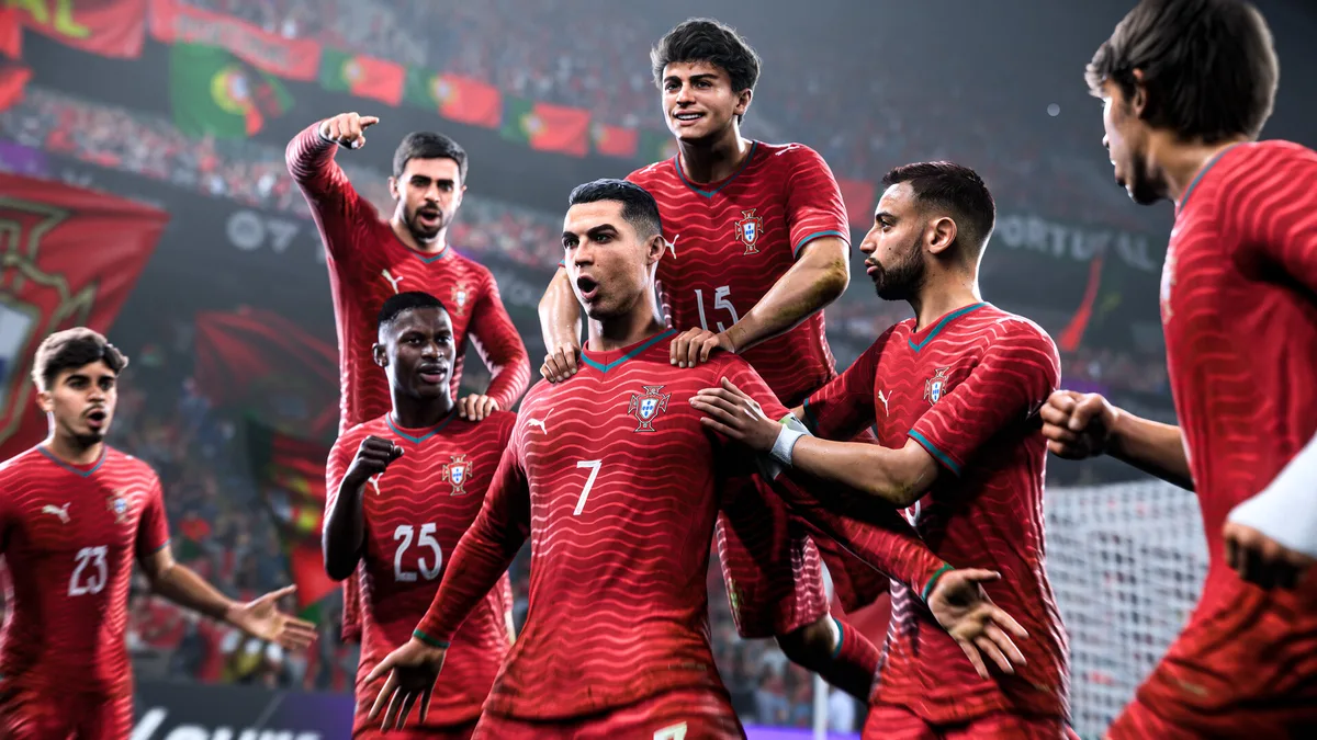 بازیکنان تیم ملی در بازی EA SPORTS FC 26